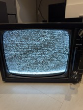 VINTAGE ancien téléviseur années 70 PHILIPS 220V - FRANCE - Type 12 B 4812
