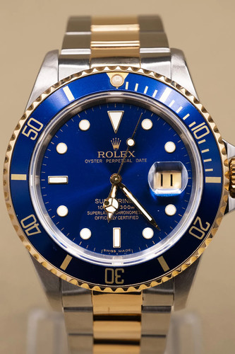 Rolex submariner 16613 blue - 16613,