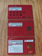 Omega Lot 3 Cards  seamaster