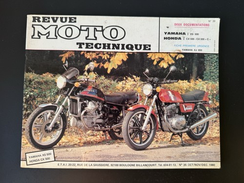 Revue technique moto 39 - revue, n°