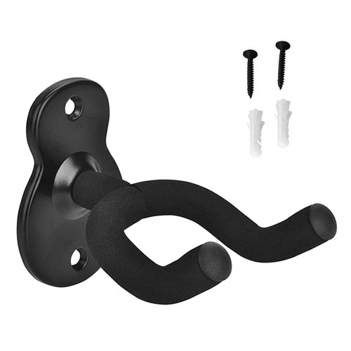 Support guitare mural noir - guitare,