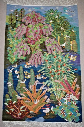 Tapis kilim canards - de, jardin