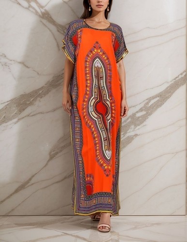 Robe dashiki longue style - dashiki,