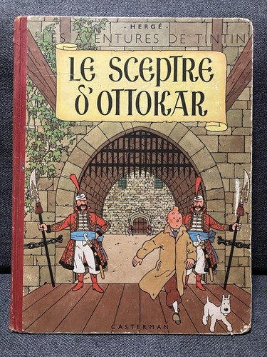 Tintin sceptre - bd, le