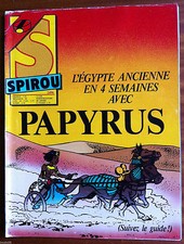 a)SPIROU N°2496; L'Egypte