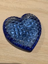 SAINT-LOUIS Blue Heart Shaped Clipboard