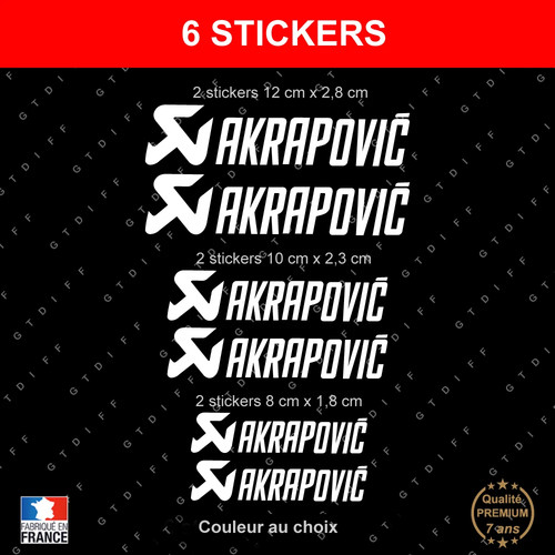 Stickers akrapovic - stickers,