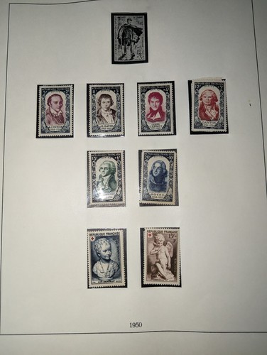 Album lindner france 1950 1959 - album,