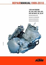 KTM Engine Service Workshop Shop Repair Manual Book 2006 200 EXC