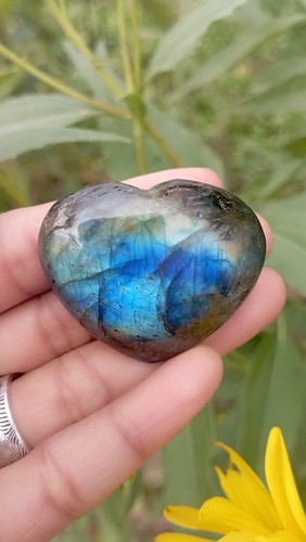 28g petit coeur - 28g, labradorite