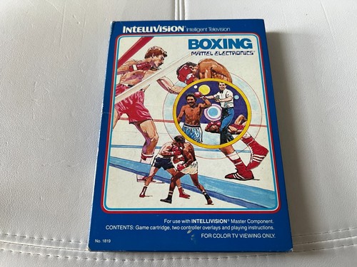 Intellivision mattel boxing - intellivision,