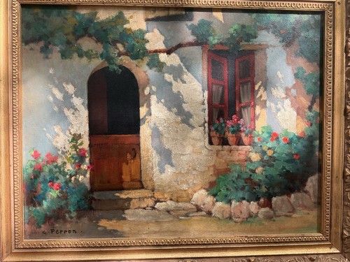 Charles clément perron - clément, huile