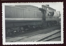 old photo. railway locomotive train