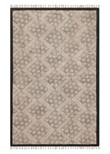 Tapis Dhurrie En Coton Marron Fait Main Pour Salon Tapis De Péi Boho Kilim