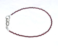 Bracelet 6" perles facettées