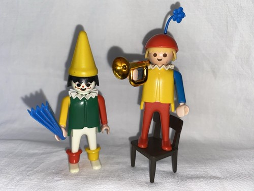 Playmobil clowns vintage - clowns,