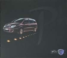 Lancia Phedra brochure brochure Depliant 03/2008