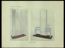 LOUIS SOGNOT, PSYCHE ET COIFFEUSE ART DECO - 1929 - POCHOIR, MIROIR