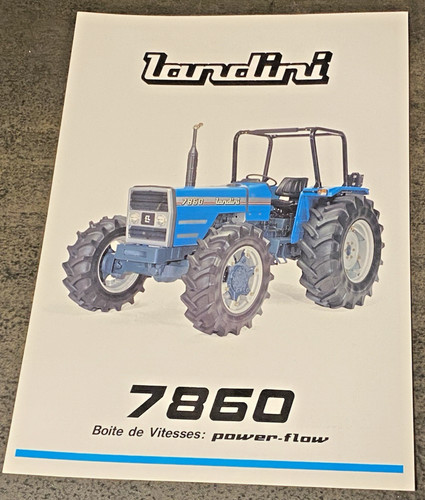 Notice publicitaire tracteur - notice,