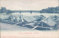 CEYLON Colombo Padda boats 1909 PC
