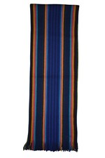 Écharpe En Laine Réversible Paul Smith Mainline Deux Blocs Neuve Pour Hommes