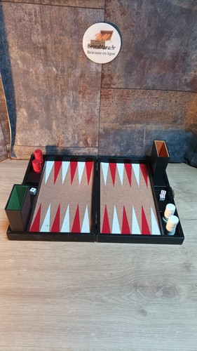 Jeu backgammon valise - en,
