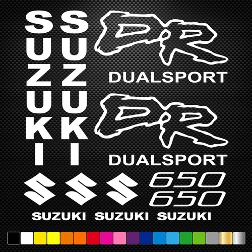 Suzuki 650 12 stickers - 650,