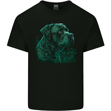 A Green Cane Corso Dog Mens Light Cotton T-Shirt