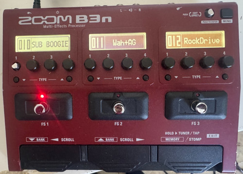 Zoom b3n bass guitar - bass,