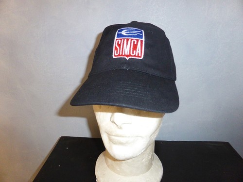 Casquette noire simca rallye - simca,