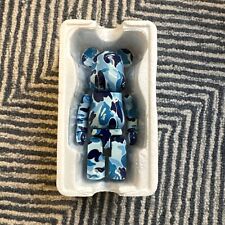 Bearbrick Be@rbrick BAPE A BATHING APE ABC CAMO BLUE BLEU CHOGOKIN 200% MEDICOM