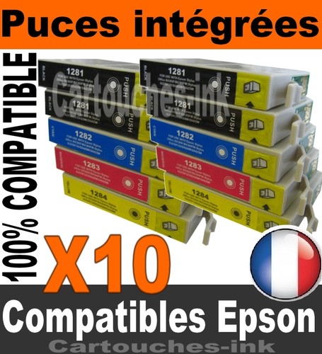 Pack cartouches ink - 10, cartouches-ink
