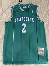 Adult Charlotte Hornets 2 Shirt Top Stitched Vintage S-2XL