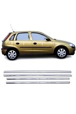 Garniture de vitre chromée