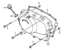 HONDA SHADOW VT 600 C 1999-2007 Kit n°2 vis BTR inox couvercles moteur VT600