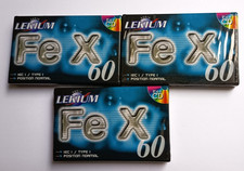 3 cassettes audio LEKIUM FE X