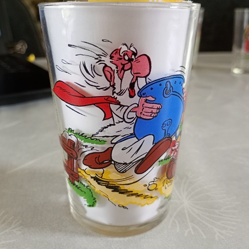 Amora verre moutarde vintage - moutarde,
