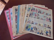 1957 TINTIN  L'Affaire Tournesol 44 full pages Portuguese comics 