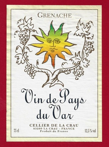 Etiquette label vin - label, de