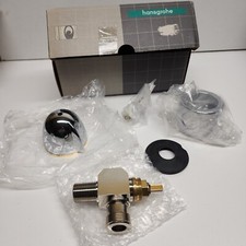 Hansgrohe Fix Fit Shower Wall Supply Elbow Knob 27452091 Chrome Gold