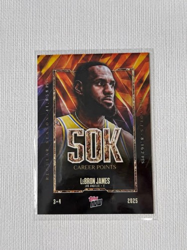 Topps now 2025 lebron - 2025,