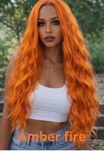 Perruque Femme Ondulée 70cm