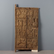 Porte de Grenier Ancienne Bois Art Dogon Mali XXe Siècle Originale