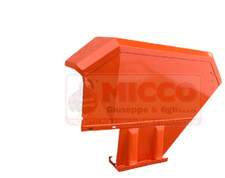 Pare-Chocs Gauche Peint Pour Tracteur Fiat Série Or 440 480 450 640 540