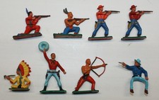 8 Figurines STARLUX /  cowboys