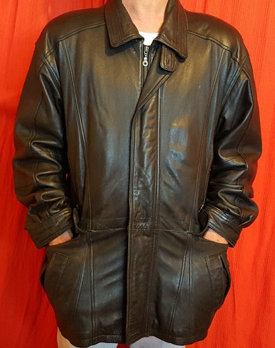 Veste cuir agneau - tb, t-l