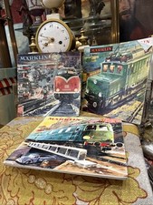 3 old marklin trains catalogs 1962 1964 and 196