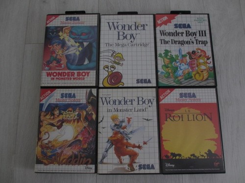 Lot jeux sega master system - sega,