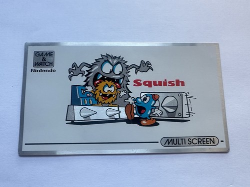 Nintendo game watch - watch, squish