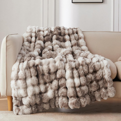 Soft bubble faux fur - soft,